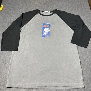 Moonlight Graham New York Mets Mens Baseball Graphic Tee Size XL MLB Sports
